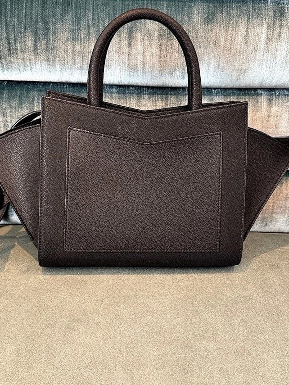 Charles & Keith Structured Tote Bag in Black